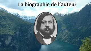 Exposé  biographie de Théophile Gautier [upl. by Nahta]