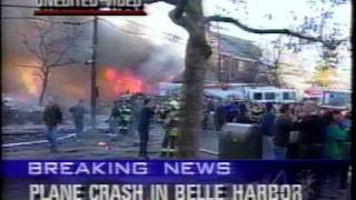 WNBC CH 4 Flight 587 Crash Coverage Belle Harbor 111201 [upl. by Emanuela494]