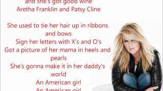 Trisha Yearwood  American Girl Xs and Os Lyrics [upl. by Htiek]