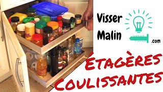 Comment faire des étagères coulissantes  EP25 [upl. by Deloris310]