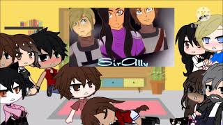 Mystreet parents  Aphmau and Aaron react to memes and amvs  part 2  gacha club [upl. by Salsbury]