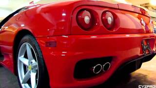 Ferrari 360 Modena Review  Start Up amp Sound [upl. by Nnylhtak]