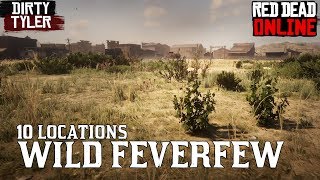 Wild Feverfew Locations for Daily Challenges Red Dead Online RDR2 [upl. by Delano]