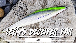 Tying a Lefty’s Deceiver variant [upl. by Sibell]