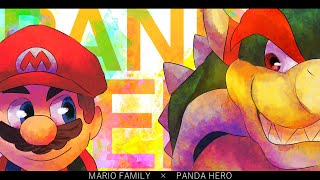 SUPER MARIO パンダヒーロー 手描き・fan movie [upl. by Rojam911]