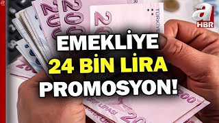 Emeklilere Müjde Emekliye 24 Bin Lira Promosyon  A Haber [upl. by Brendon384]