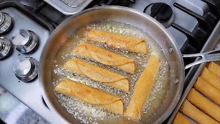 Crispy Chicken Taquitos  How To Make Flautas  Simply Mamá Cooks [upl. by Borchert180]