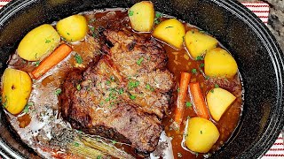 Easy POT ROAST Recipe  Pot Roast and Gravy  Simply Mamá Cooks [upl. by Inaj]