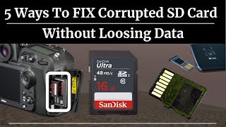 How To Fix Corrupted SD Card Without Losing Data [upl. by Eeralih]