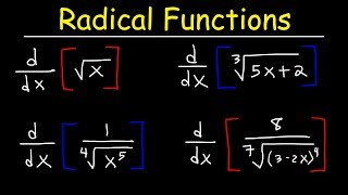 Derivatives of Radical Functions [upl. by Lebazej878]