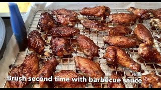 Oven BBQ Chicken Wings  Chicken Wing Recipe [upl. by Halstead]