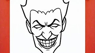 HOW TO DRAW THE JOKER [upl. by Almeida]