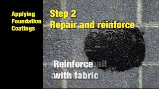 How to Apply a Foundation Coating [upl. by Irmo]