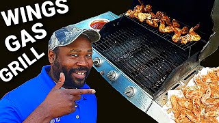 Chicken Wings Cooked on a Gas Grill 2020 [upl. by Berwick]