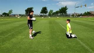 Explosivenesspower extension amp diving Goalkeeper training U13 Extended [upl. by Hgielanna]