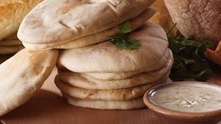 The Softest Pocket Pita Oven Method [upl. by Alil]