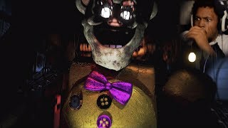 WAIT ARE WE PHONE GUY FROM FNAF1  Fredbears Fright Part 2 [upl. by Aynotan]