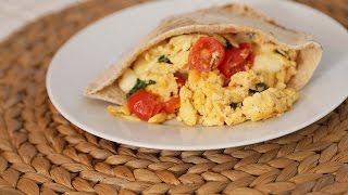 3 Delicious Breakfast Pitas [upl. by Earaj115]