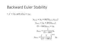 Numerical Analysis  Stability Conditions [upl. by Subocaj455]