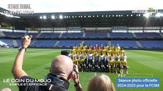 Jour de la photo officielle 20242025 pour le FC SOCHAUX MONTBÉLIARD [upl. by Zeiler398]