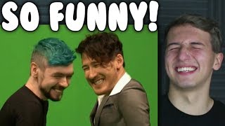 DARKIPLIER vs ANTISEPTICEYE  BLOOPERS Reaction [upl. by Refitsirhc714]