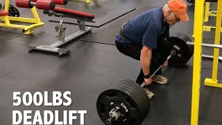 73 YEAR OLD ATTEMPTS 500LBS DEADLIFT [upl. by Ibot918]