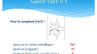 CHIMIE  PCSI  les complexes  partie 1  Présentation générale [upl. by Peih]