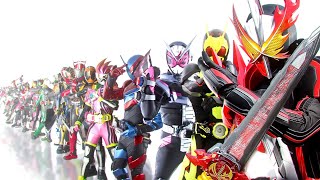 仮面ライダー＆スーパー戦隊が夏映画で共闘！歴代ヒーロー総勢83人集結 『セイバー＋ゼンカイジャー スーパーヒーロー戦記』特報 [upl. by Kinsley]