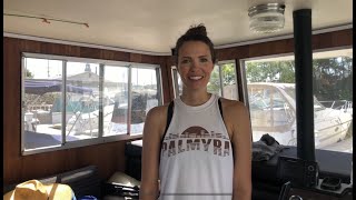 ep 3  Houseboat Prep for our Mississippi River Journey from Winona MN to New Orleans LA [upl. by Alimrahs]