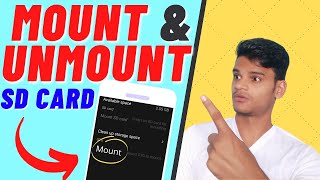 How to solve mount and unmount sd card problem How do I mount and unmount SD card [upl. by Bourque179]