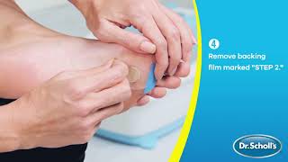 Dr Scholls  How To Use Callus Removers With Duragel® Technology [upl. by Lebasi56]