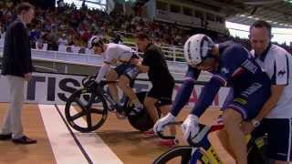 Mens Sprint Final  2014 UCI Track Worlds [upl. by Hochman]