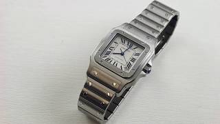 Quick Review Cartier Santos Galbee XL Ref W20098D6 Watch [upl. by Aiceled808]