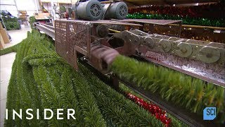 How Artificial Christmas Trees Are Made [upl. by Irahc661]