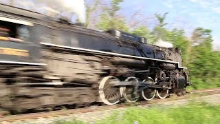 NKP 765 going FAST at 70mph [upl. by Washko]