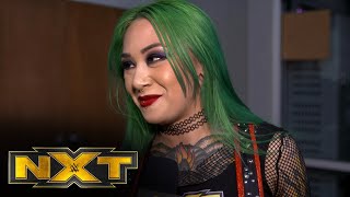 Shotzi Blackheart looks ahead to NXT Halloween Havoc WWE Network Exclusive Oct 7 2020 [upl. by Narrat]