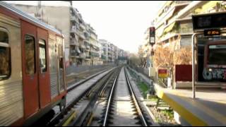 Cabride metro of Athens Greece line 1 [upl. by Eam]