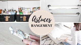 8 Astuces rangement  Pratiques amp utiles [upl. by Aloin425]