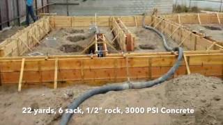 Concrete Stem Wall Foundation [upl. by Eedissac]