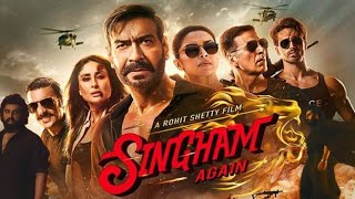 Singham Again Movie in Hindi 2025  Singham Ajay Devgan  Akshay Kumar Tiger Shroff Deepika [upl. by Oryaj]