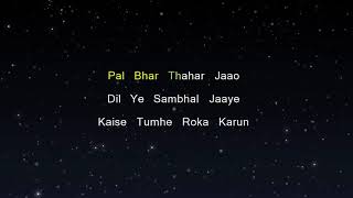 Agar Tum Saath Ho  Tamasha Karaoke Version [upl. by Enyamert]