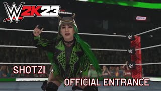 WWE 2K23 Shotzi Full Official Entrance [upl. by Maggi]