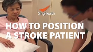 How To Position A Stroke Patient [upl. by Ialokin]