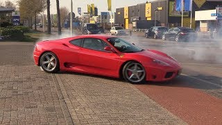 Ferrari 360 Modena Doing CRAZY Donuts [upl. by Warder]