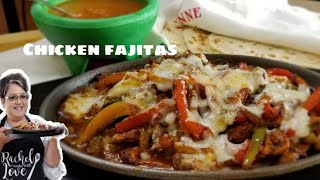 CHICKEN FAJITAS  Easy cheesy quick mexican meal  homemade seasoning ❤ [upl. by Lehcar108]