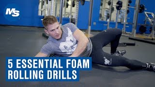 5 PreWorkout Foam Roller Exercises to Prevent Injuries [upl. by Laise]