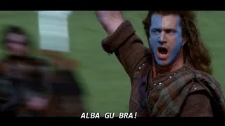 Mel Gibson yelling FREEDOM in quotBraveheartquot 1995 [upl. by Seroka]