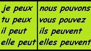 ♫ Pouvoir Conjugation Song ♫ French Conjugation ♫ [upl. by Hsur]