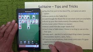 Solitaire Tips and Tricks [upl. by Flaherty986]