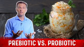 Prebiotics vsProbiotics Difference Between Prebiotics And Probiotics – DrBerg [upl. by Adlev]